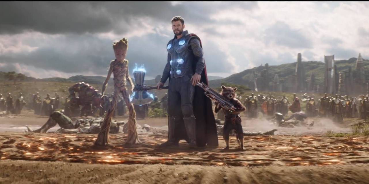 Thor chegando em Wakanda