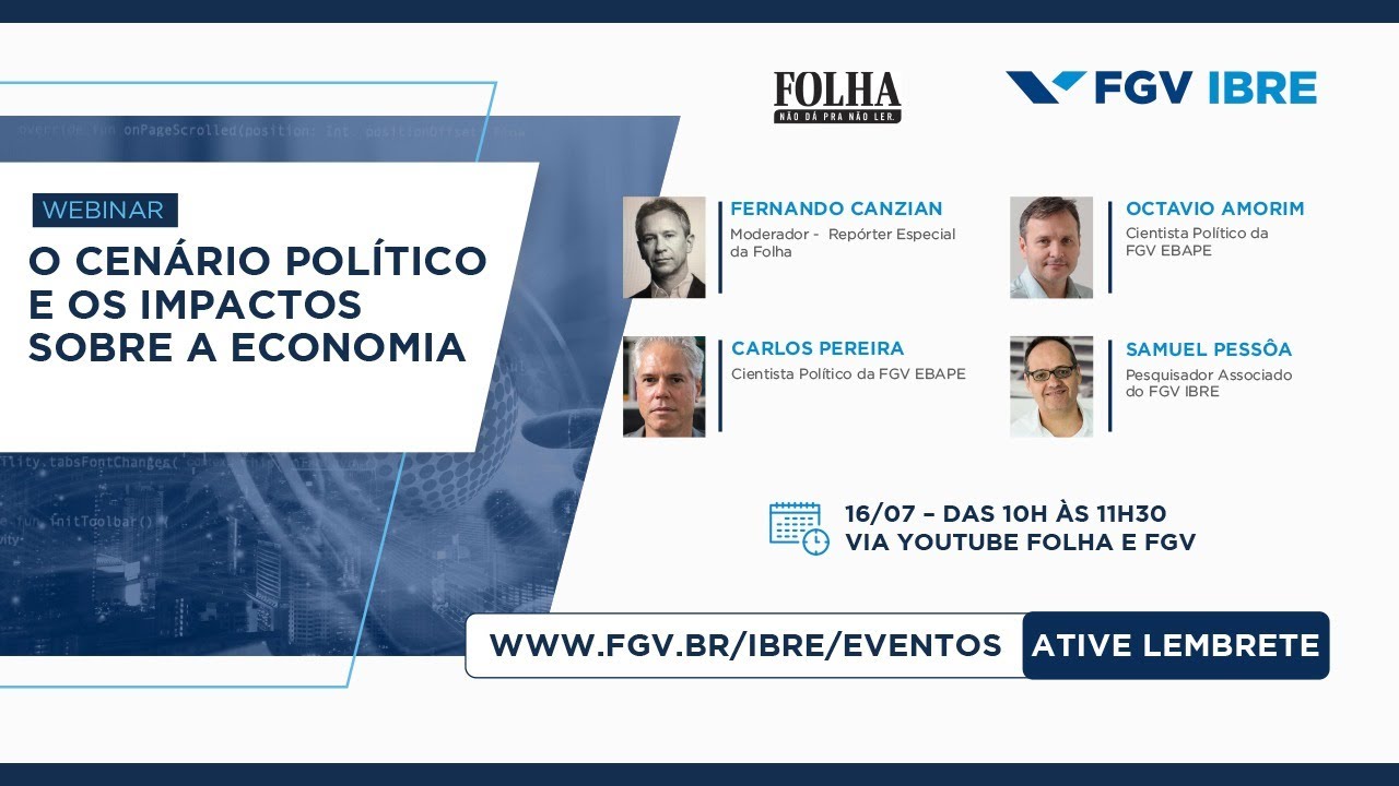 Webinar | O Cenário Político e os Impactos sobre a Economia