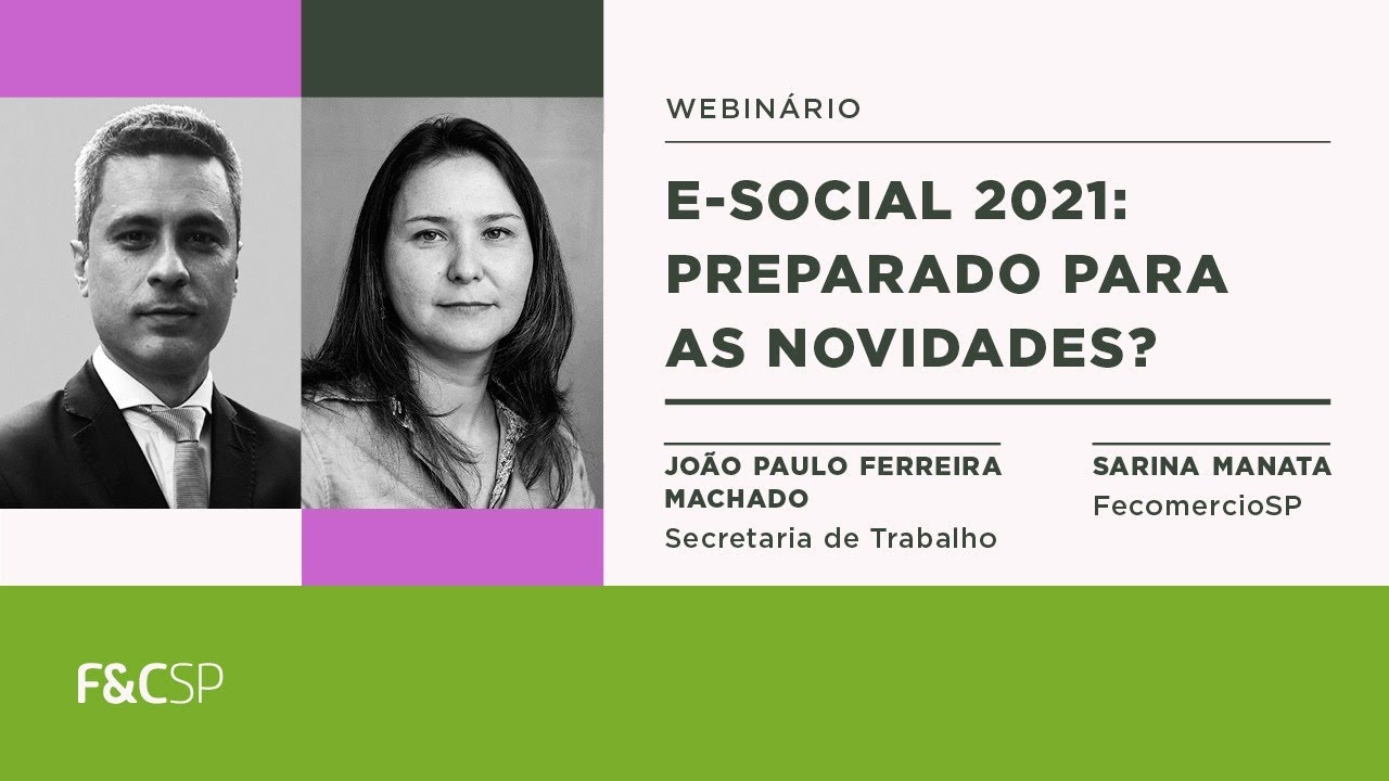 Webinário | eSocial 2021: preparado para as novidades?