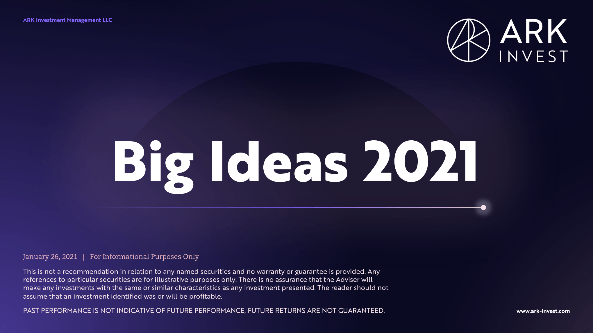 Big Ideas 2021 |