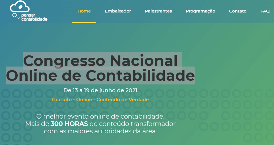 Congresso Nacional Online de Contabilidade